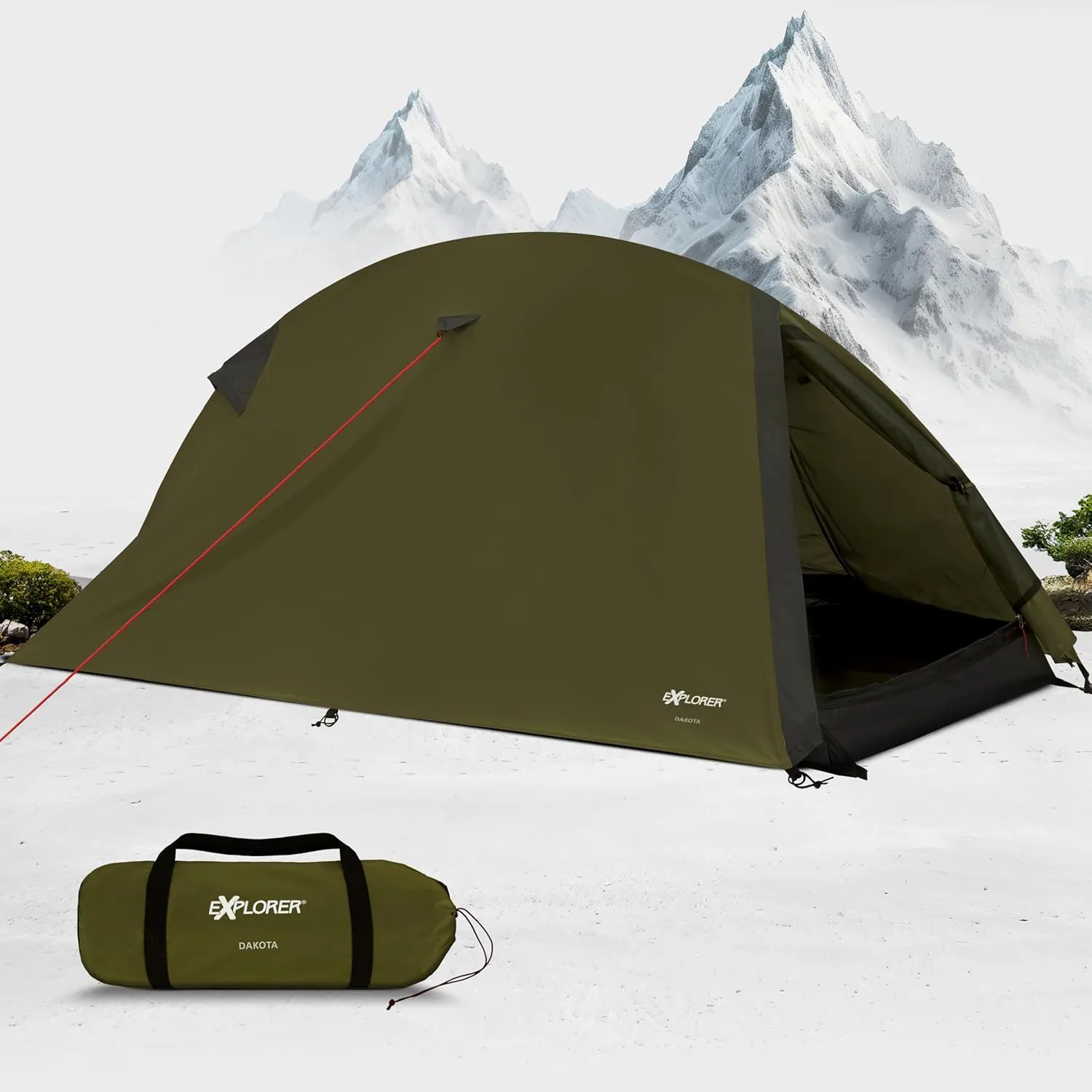 EXPLORER Dakota 1-2 Person Tent
