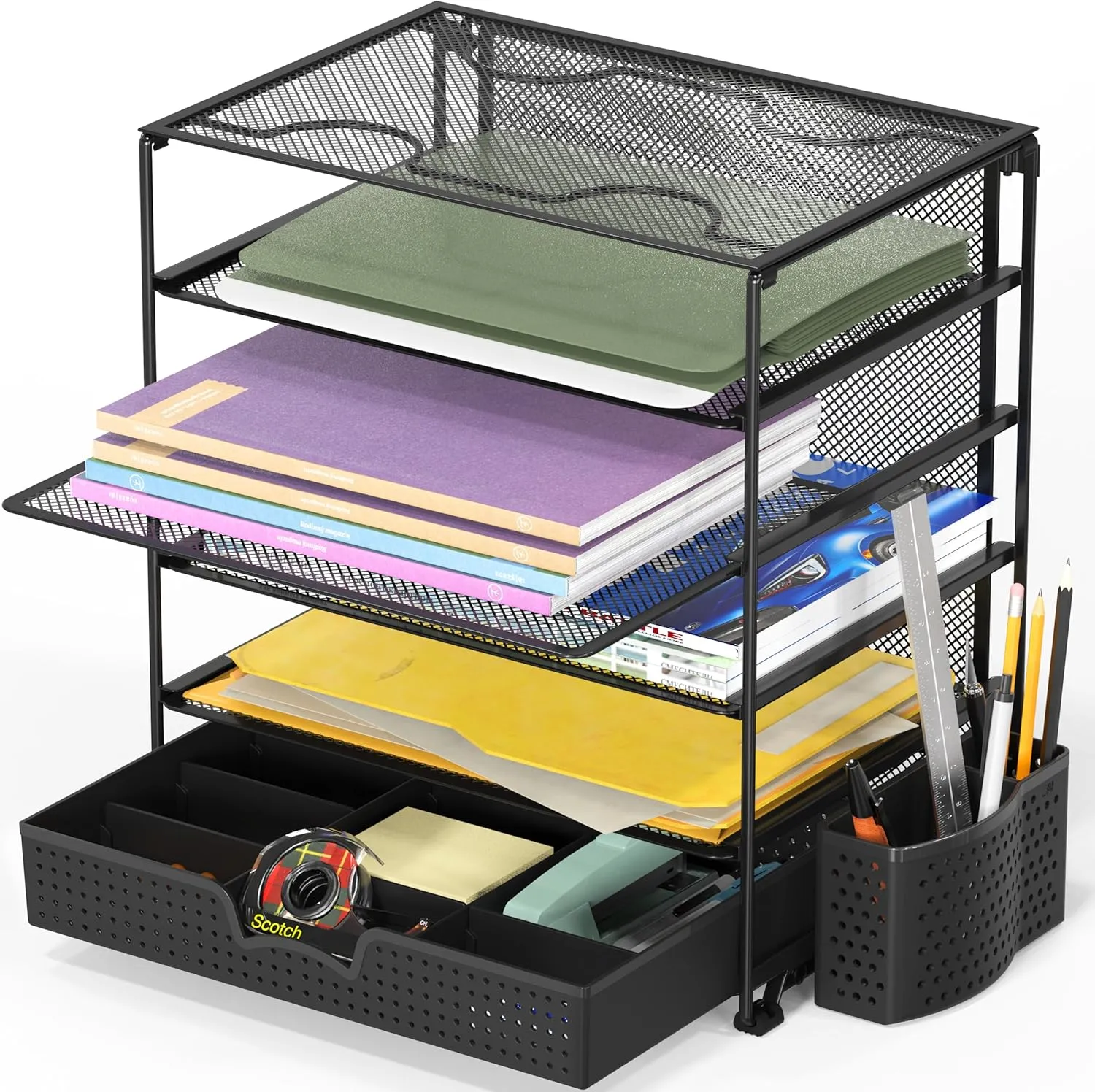 Desktop Document Tray Organizer
